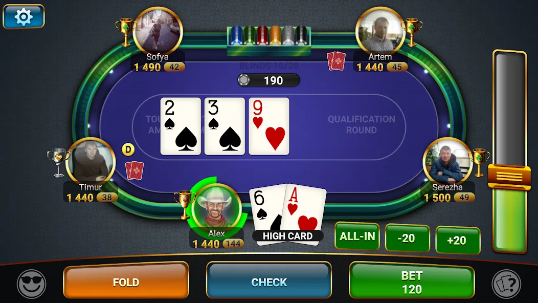Скачать Poker Championship Tournaments [MOD: безлимитные фишки и все турниры] — скриншот 3