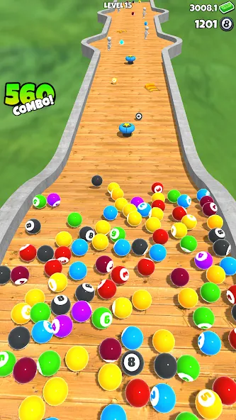 Скачать взлом Bump Pop [MOD: без рекламы и много монет] — скриншот 1