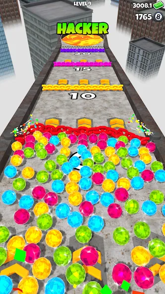 Скачать взлом Bump Pop [MOD: без рекламы и много монет] — скриншот 3