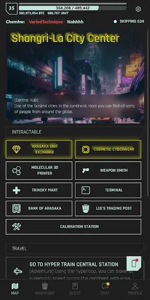 Скачать CyberCode Online -Text MMORPG [MOD: неограниченные ресурсы и быстрый прогресс] — скриншот 4