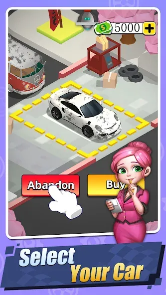 Car Fix Inc - Mechanic Garage [MOD: много денег и ресурсов] последняя версия — скриншот 1