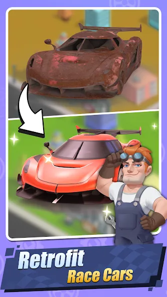 Car Fix Inc - Mechanic Garage [MOD: много денег и ресурсов] последняя версия — скриншот 3