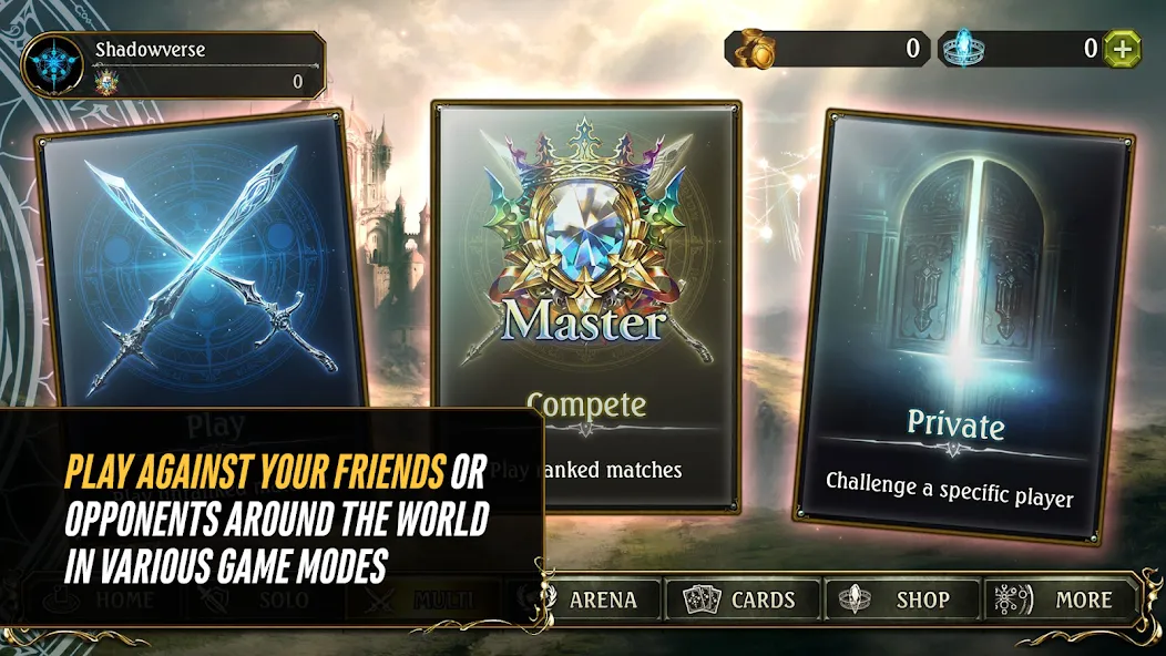 Shadowverse CCG [MOD: безлимитная мана и открыты карты] — Скачать бесплатно (APK) — скриншот 3