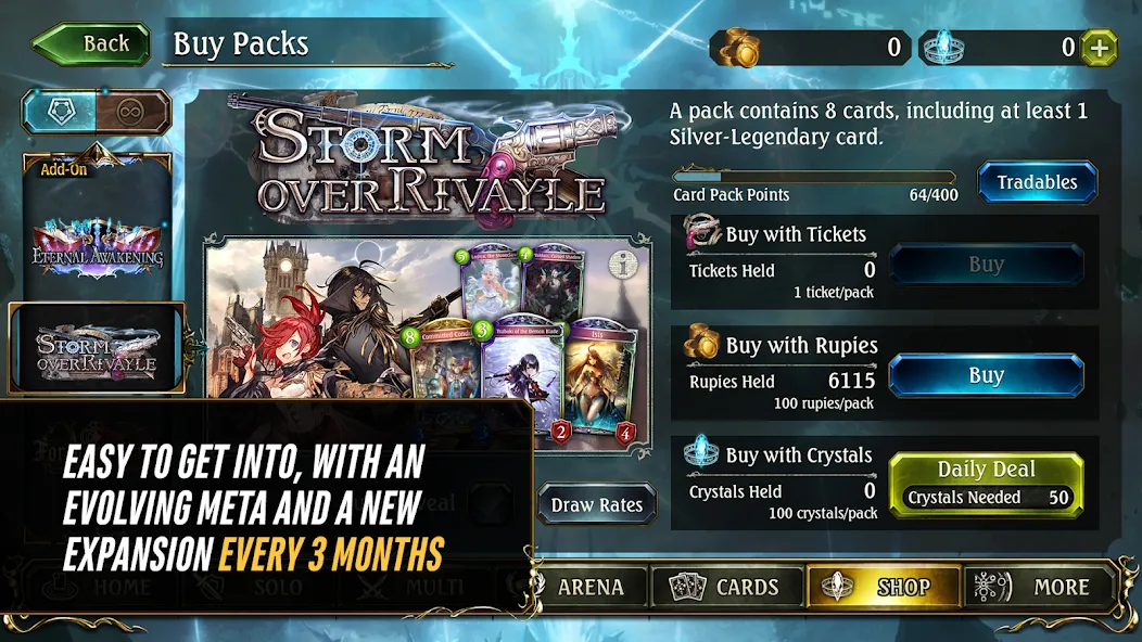 Shadowverse CCG [MOD: безлимитная мана и открыты карты] — Скачать бесплатно (APK) — скриншот 4
