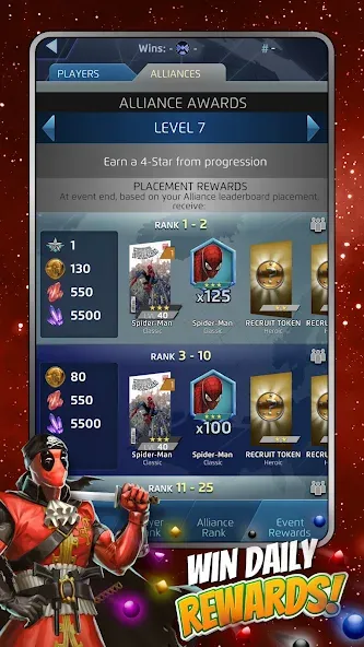 MARVEL Puzzle Quest: Hero RPG [MOD: безлимитные ресурсы и герои] — Скачать бесплатно (APK) — скриншот 4