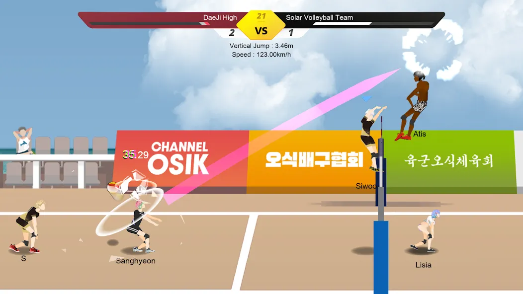 Скачать The Spike - Volleyball Story [MOD: безлимитные деньги и усиленные игроки] — скриншот 5