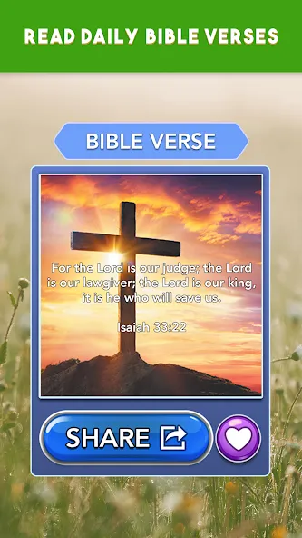 Взломанная Daily Bible Trivia Bible Games [MOD: открыты все викторины и подсказки] на Андроид — скриншот 2