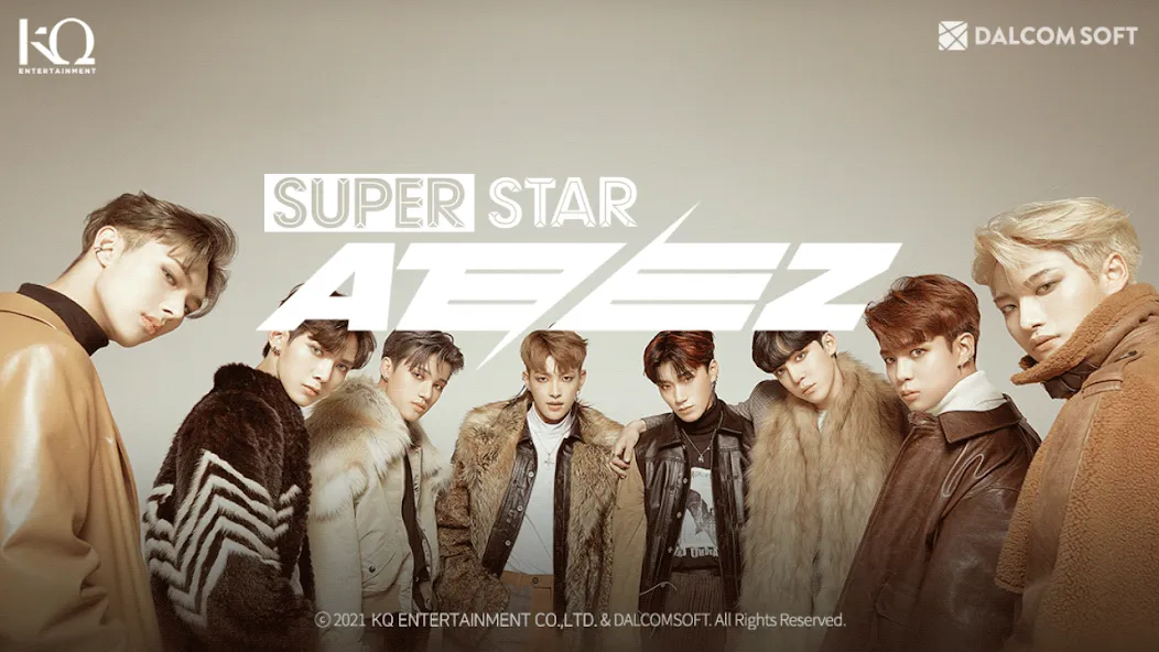 Скачать взлом SUPERSTAR ATEEZ [MOD: безлимитные алмазы и все песни открыты] — скриншот 1