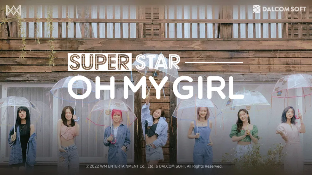 SUPERSTAR OH MY GIRL [MOD: безлимитные алмазы и открыты все карты] — Скачать бесплатно (APK) — скриншот 1