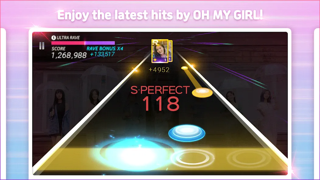 SUPERSTAR OH MY GIRL [MOD: безлимитные алмазы и открыты все карты] — Скачать бесплатно (APK) — скриншот 3