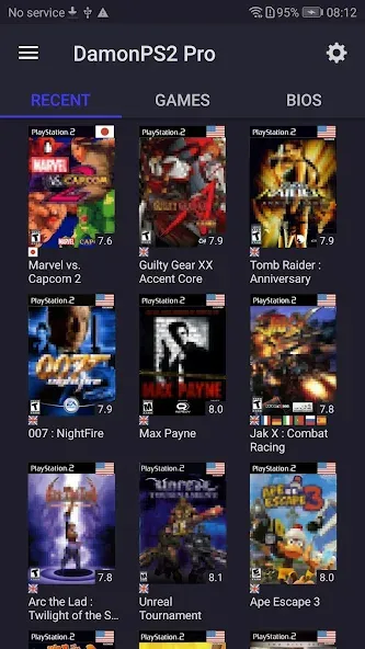 PS2 Emulator DamonPS2 PPSSPP [MOD: улучшенная графика и высокая скорость] — Скачать бесплатно (APK) — скриншот 1