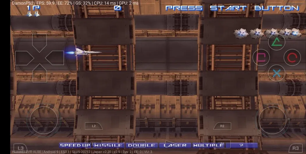 PS2 Emulator DamonPS2 PPSSPP [MOD: улучшенная графика и высокая скорость] — Скачать бесплатно (APK) — скриншот 3
