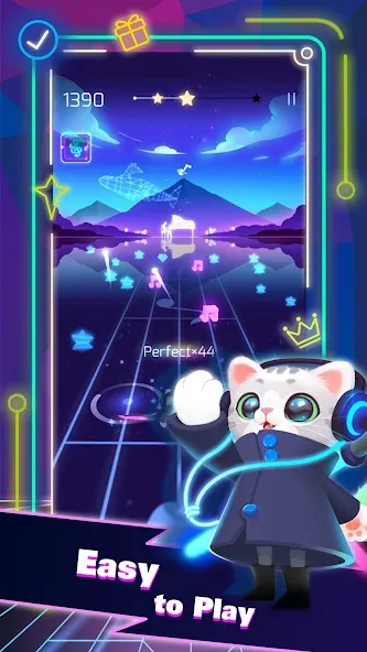 Взломанная Sonic Cat [MOD: новые скины и усиленная скорость] на Андроид — скриншот 2