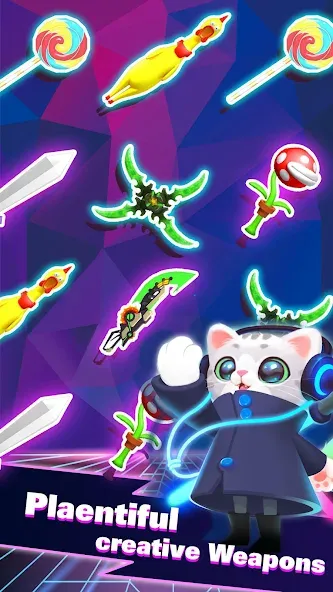 Взломанная Sonic Cat [MOD: новые скины и усиленная скорость] на Андроид — скриншот 3