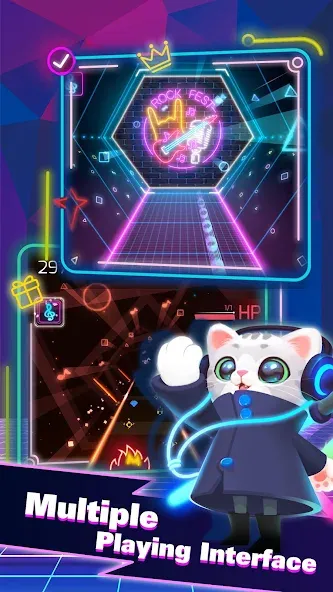 Взломанная Sonic Cat [MOD: новые скины и усиленная скорость] на Андроид — скриншот 4