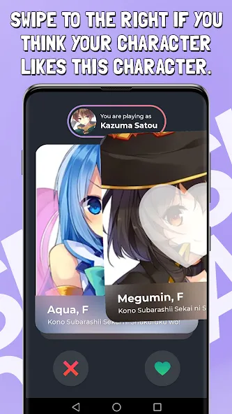 Smash or Pass Anime Game [MOD: бесконечные монеты и разблокировки] — Скачать бесплатно (APK) — скриншот 3