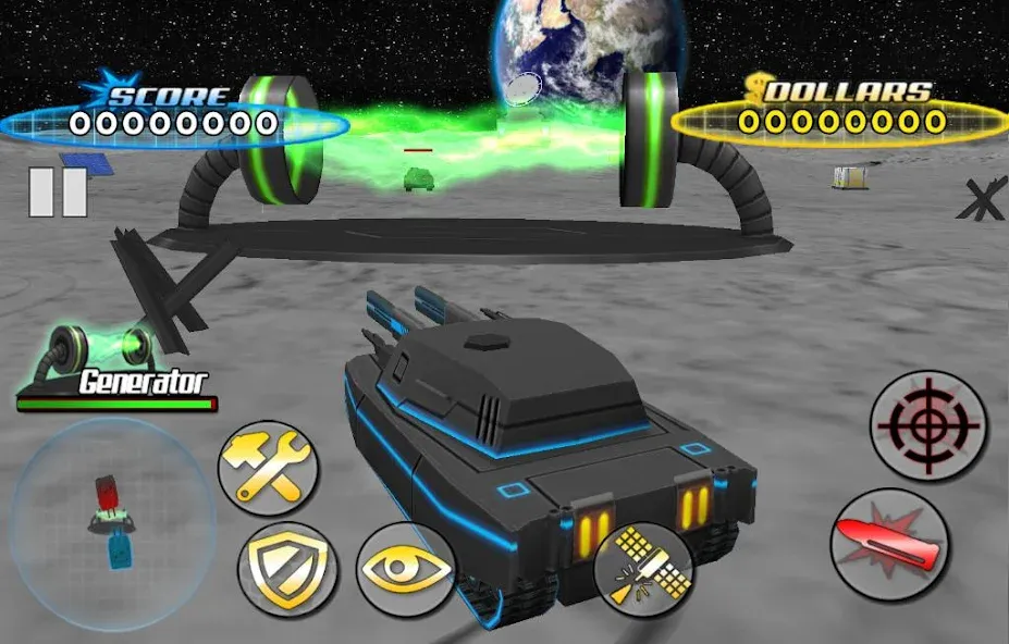 Tank War Defender 3 [MOD: безлимитные деньги и мощные танки] — Скачать бесплатно (APK) — скриншот 3