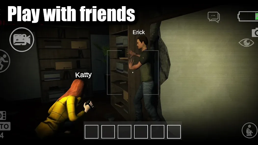 Скачать Captivity Horror Multiplayer [MOD: много денег и все уровни] на телефон — скриншот 1