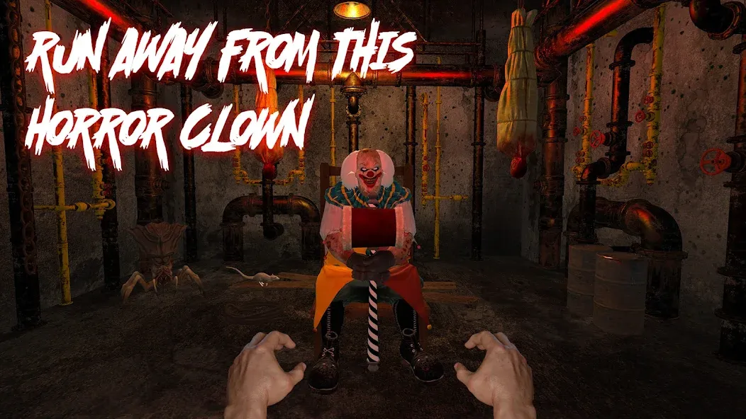 Horror Clown - Scary Ghost [MOD: страшные приключения без ограничений] (Бесплатно / APK) — скриншот 1