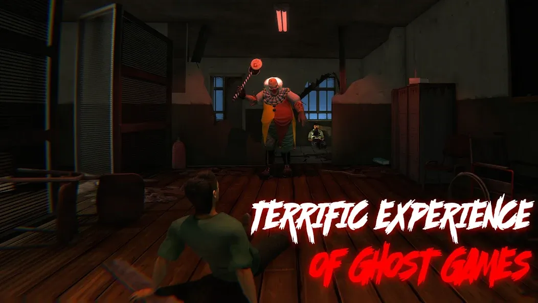 Horror Clown - Scary Ghost [MOD: страшные приключения без ограничений] (Бесплатно / APK) — скриншот 2