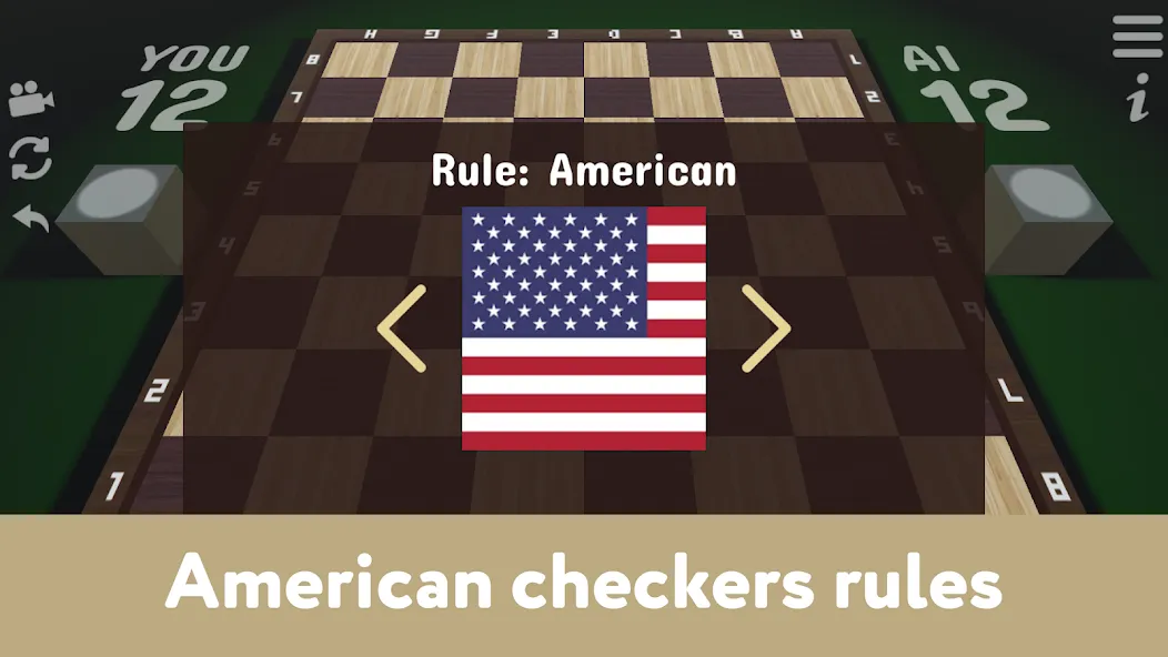 Скачать взлом Checkers for two - Draughts [MOD: игра вдвоём без рекламы] — скриншот 3