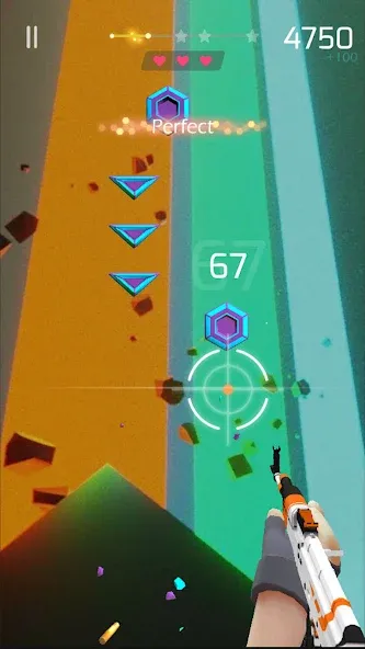 Beat Shooter [MOD: безлимитные жизни и энергия] (Бесплатно / APK) — скриншот 3