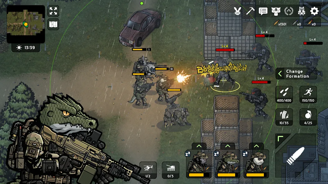 Bad 2 Bad: Apocalypse [MOD: безлимитные ресурсы и оружие] (Бесплатно / APK) — скриншот 5
