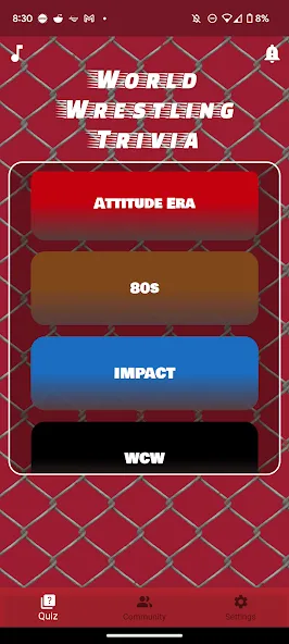 Скачать World Wrestling Trivia [MOD: безлимитные монеты и все ответы открыты] на телефон — скриншот 2