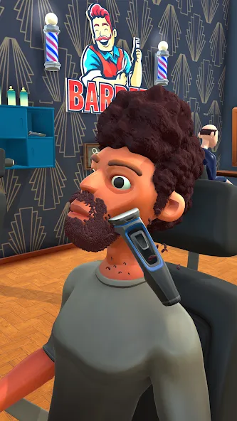 Fade Master 3D: Barber Shop [MOD: безлимитные деньги и всё открыто] последняя версия — скриншот 1