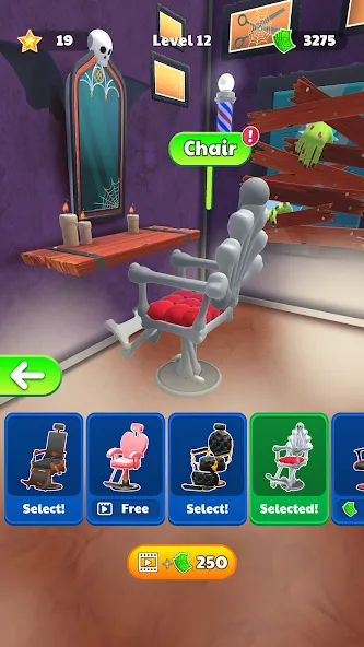 Fade Master 3D: Barber Shop [MOD: безлимитные деньги и всё открыто] последняя версия — скриншот 2