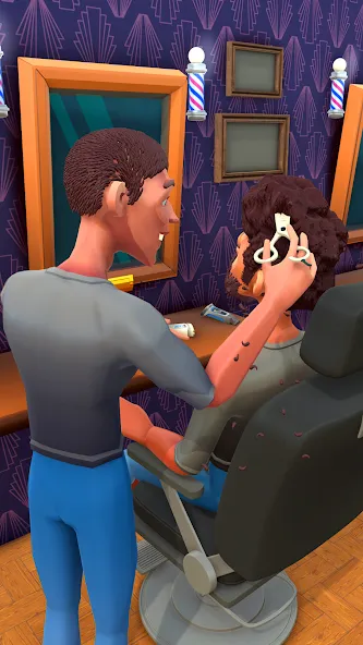 Fade Master 3D: Barber Shop [MOD: безлимитные деньги и всё открыто] последняя версия — скриншот 3