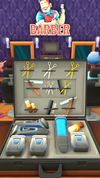Fade Master 3D: Barber Shop [MOD: безлимитные деньги и всё открыто] последняя версия — скриншот 4