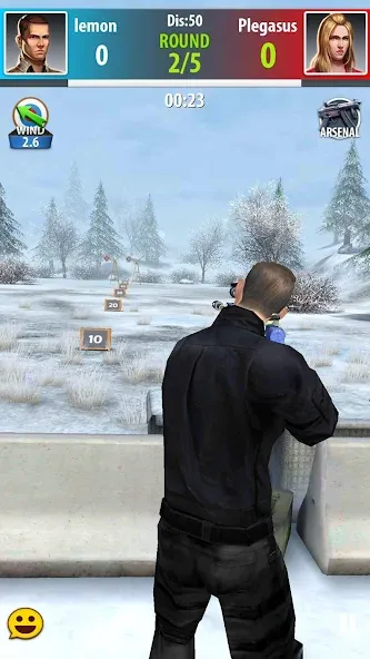 Взломанная Shooting Battle [MOD: безлимитные патроны и здоровье] на Андроид — скриншот 5