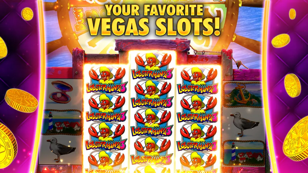 DoubleDown Casino Vegas Slots [MOD: безлимитные монеты и бесплатные вращения] — Скачать бесплатно (APK) — скриншот 1