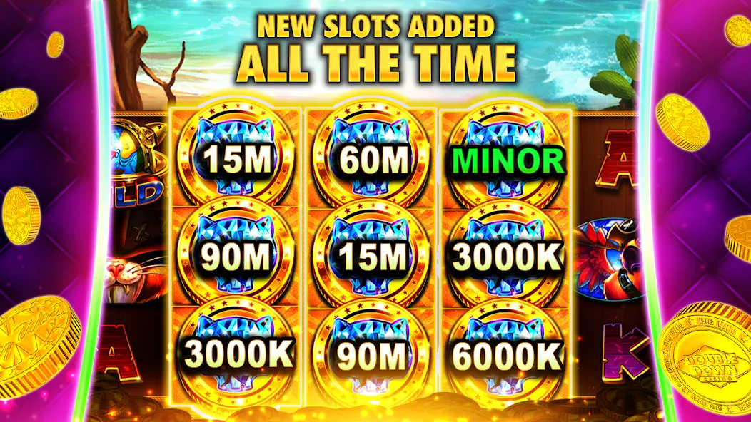 DoubleDown Casino Vegas Slots [MOD: безлимитные монеты и бесплатные вращения] — Скачать бесплатно (APK) — скриншот 3