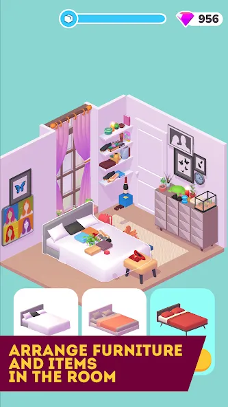 Decor Life - Home Design Game [MOD: безлимитные деньги и все предметы открыты] последняя версия — скриншот 3