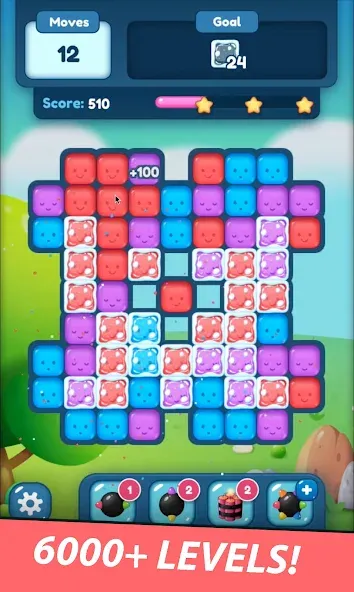 Match Blast Puzzle 3 [MOD: безлимитные деньги и все уровни открыты] — Скачать бесплатно (APK) — скриншот 2