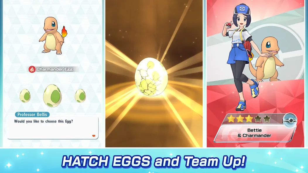 Скачать Pokémon Masters EX [MOD: безлимитные кристаллы и усиленные синхропары] на телефон — скриншот 5