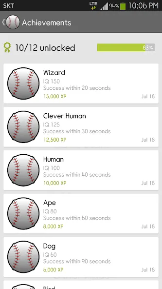 IQ Baseball - Number Puzzle [MOD: безлимитные подсказки и ходы] (Бесплатно / APK) — скриншот 5