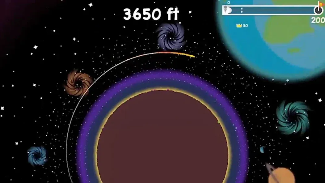 Golf Orbit: Oneshot Golf Games [MOD: безлимитные деньги и открыты все уровни] на Андроид — скриншот 3