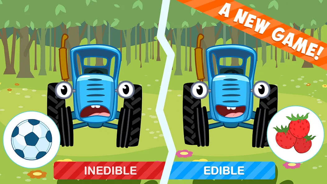 Скачать Tractor Games for Kids & Baby! [MOD: все тракторы и уровни открыты] на телефон — скриншот 1