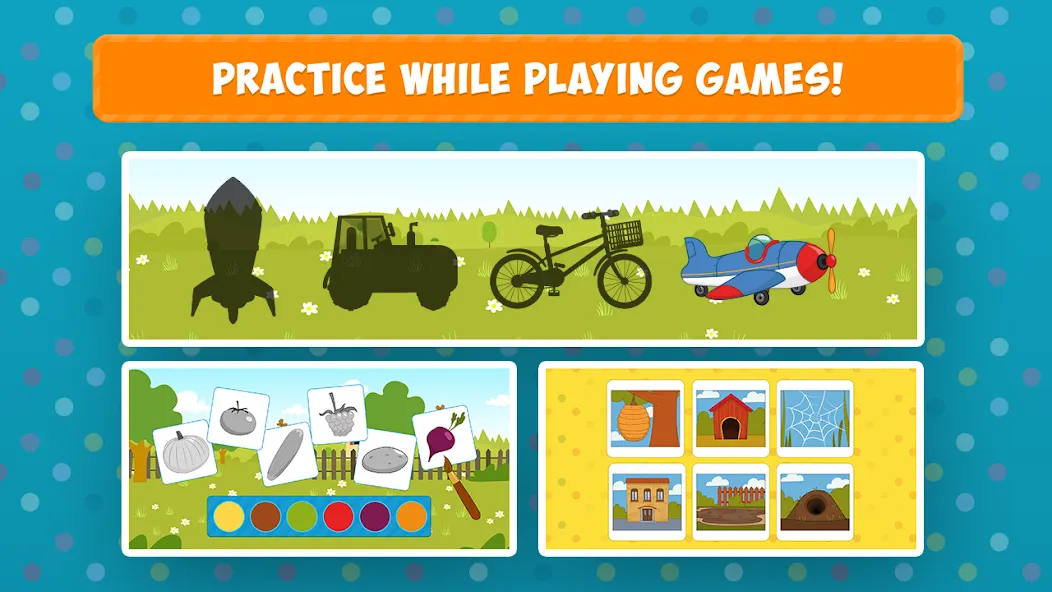Скачать Tractor Games for Kids & Baby! [MOD: все тракторы и уровни открыты] на телефон — скриншот 5
