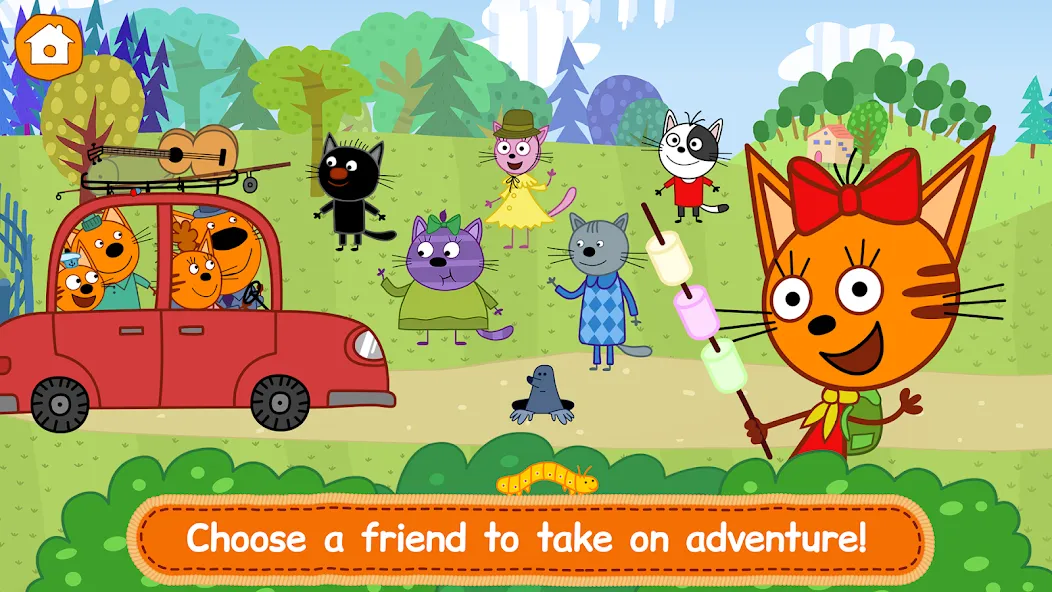Kid-E-Cats: Kitty Cat Games! [MOD: все игры и костюмы открыты] — Скачать бесплатно (APK) — скриншот 1