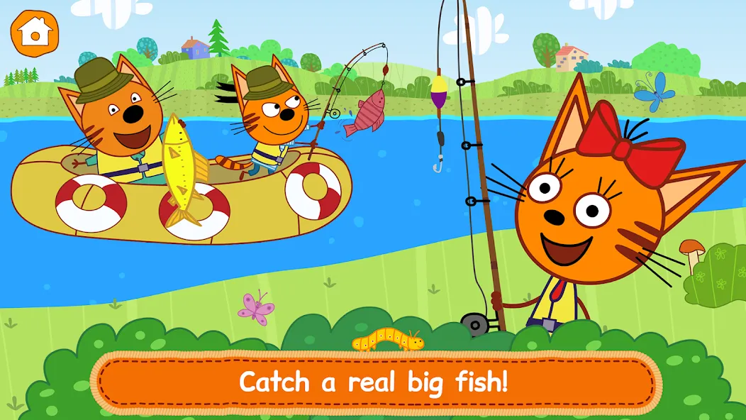 Kid-E-Cats: Kitty Cat Games! [MOD: все игры и костюмы открыты] — Скачать бесплатно (APK) — скриншот 3