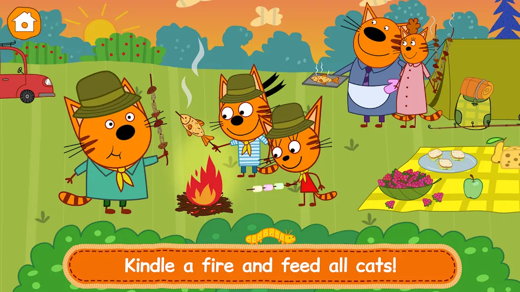 Kid-E-Cats: Kitty Cat Games! [MOD: все игры и костюмы открыты] — Скачать бесплатно (APK) — скриншот 5