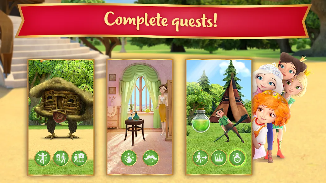 Fun Princess Games for Girls! [MOD: все игры и наряды открыты] последняя версия — скриншот 3