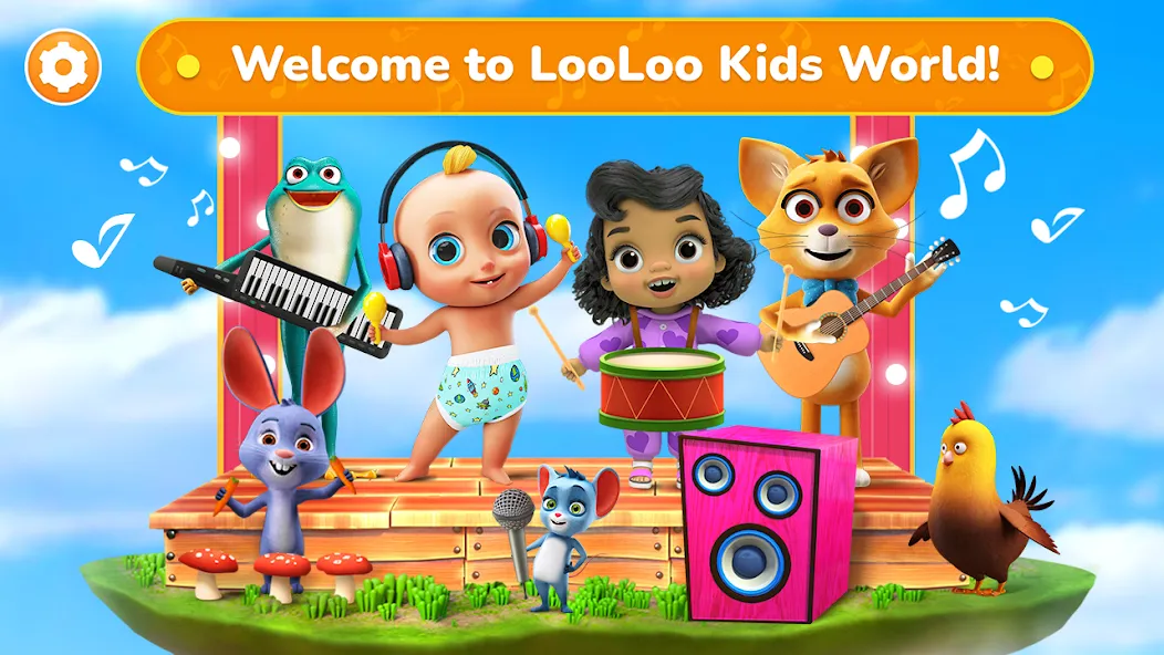 LooLoo Kids: Fun Baby Games! [MOD: разблокированы все детские игры] — Скачать бесплатно (APK) — скриншот 1