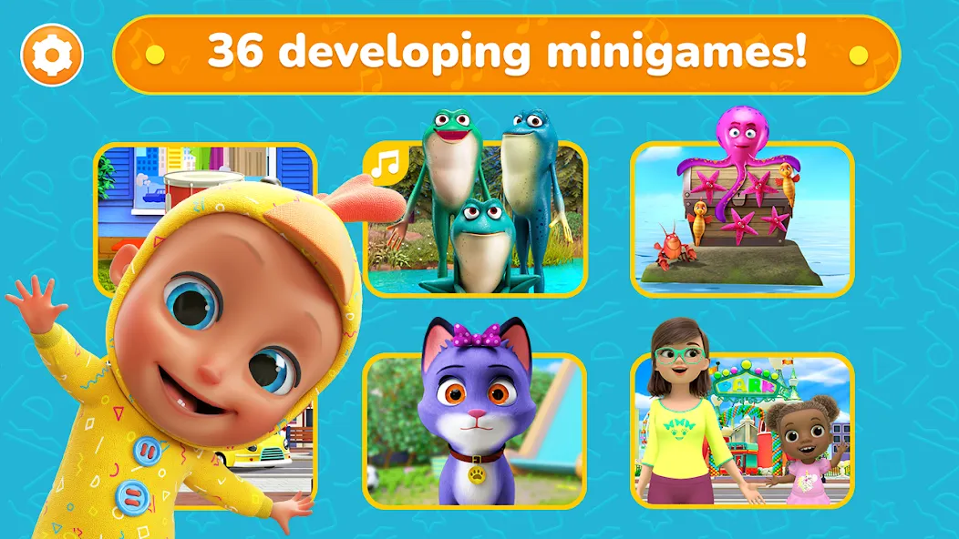 LooLoo Kids: Fun Baby Games! [MOD: разблокированы все детские игры] — Скачать бесплатно (APK) — скриншот 2