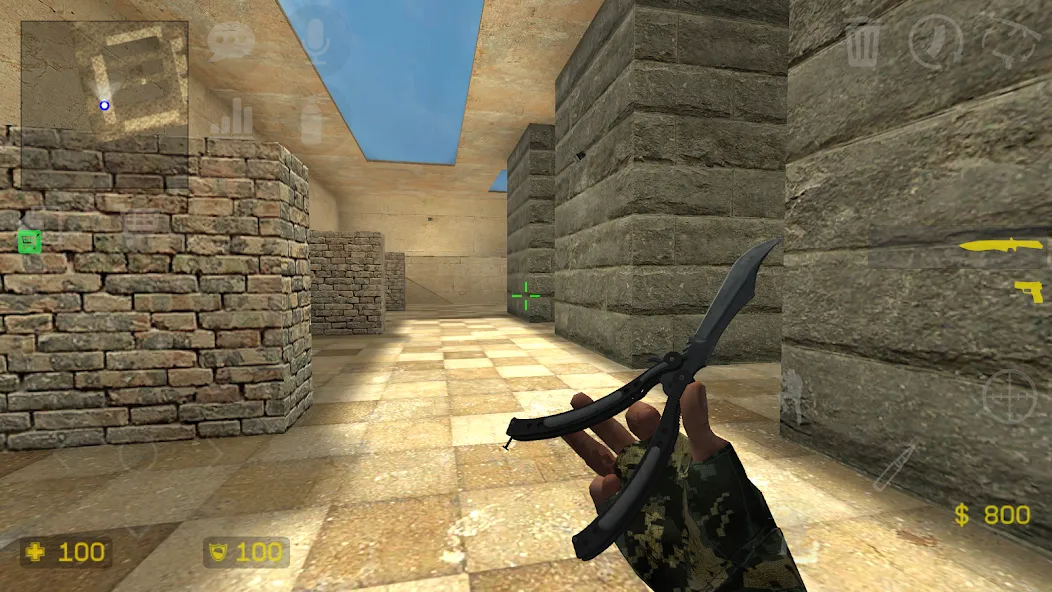 Counter Shot: Source [MOD: разблокированы все оружие и карты] — Скачать бесплатно (APK) — скриншот 1