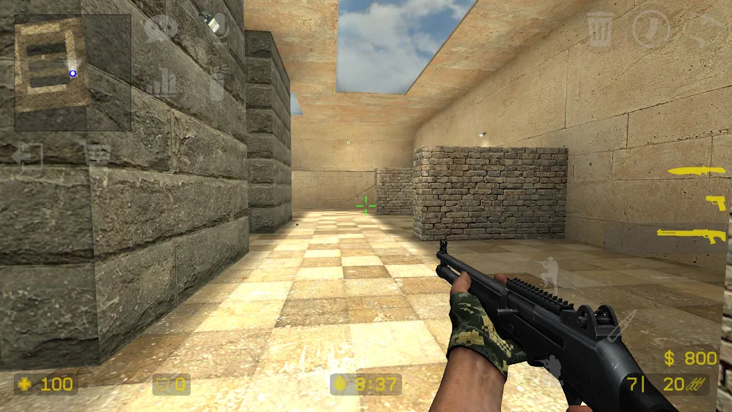 Counter Shot: Source [MOD: разблокированы все оружие и карты] — Скачать бесплатно (APK) — скриншот 2